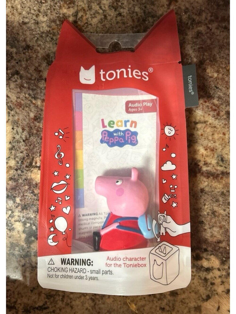 Tonies Peppa Pig Learn Audio Play Character for Toniebox